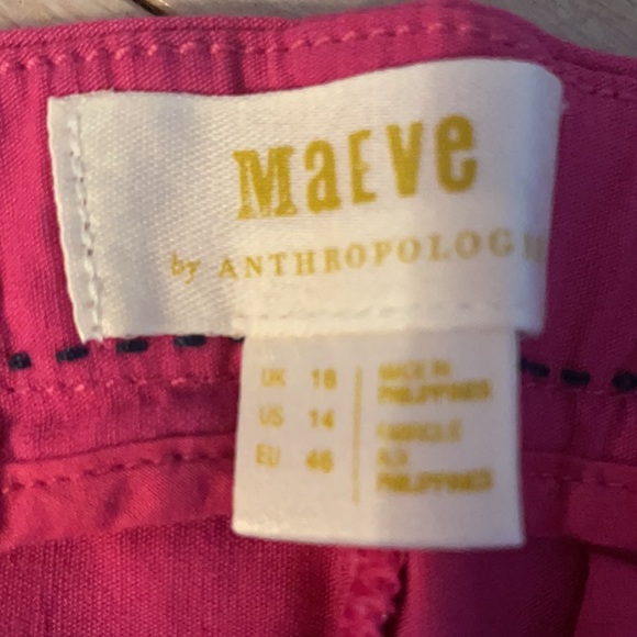 NWT, Anthropologie, MAEVE HIGH-RISE RELAXED CHECKED SHORTS - Picture 10 of 10